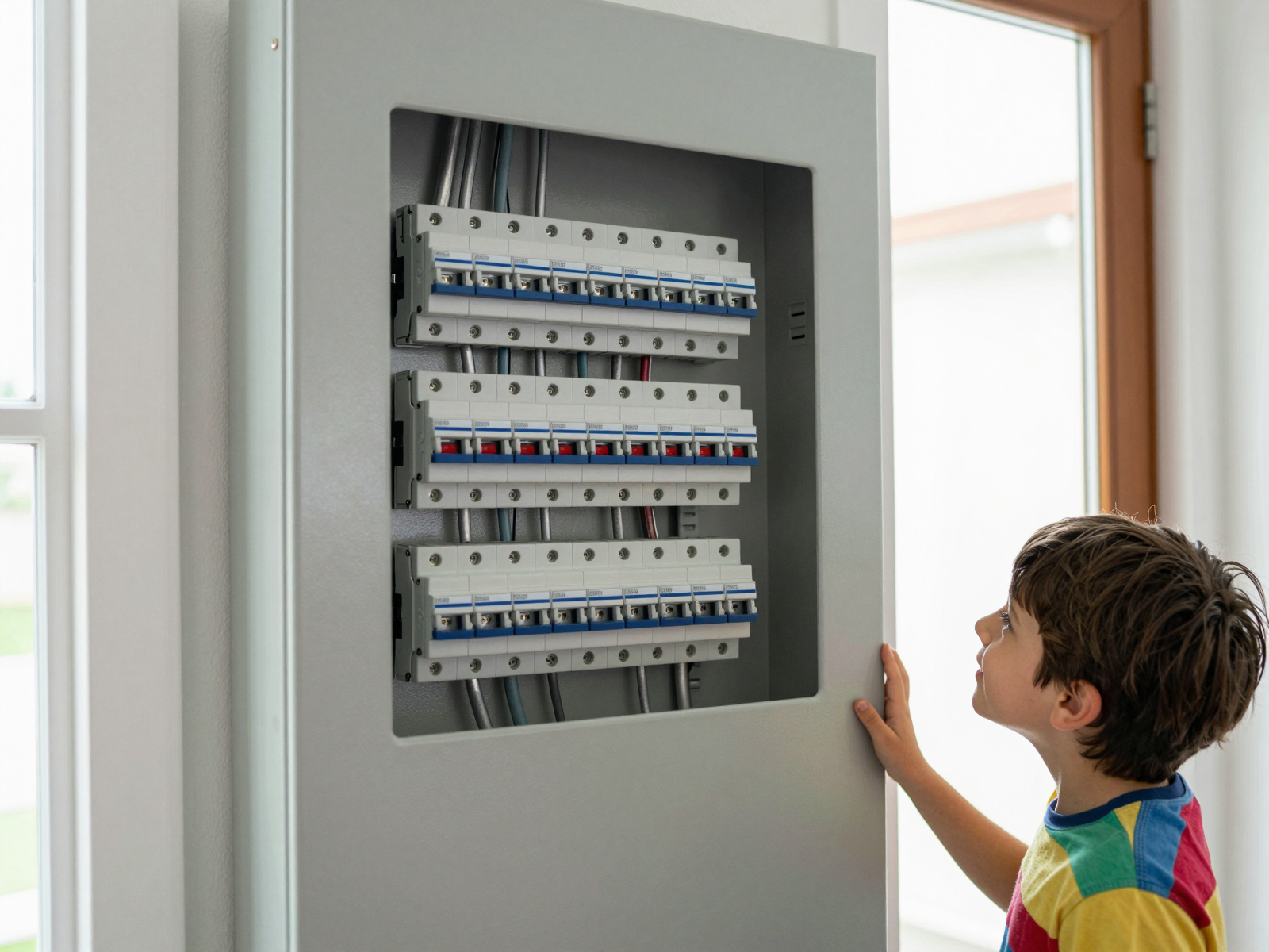 Professional electrical installation work